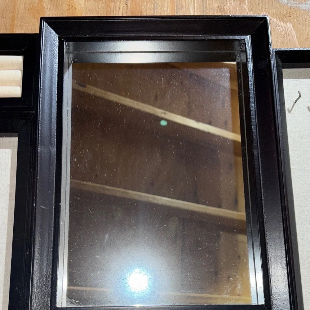 Black Multi-Frame Jewelry Organizer